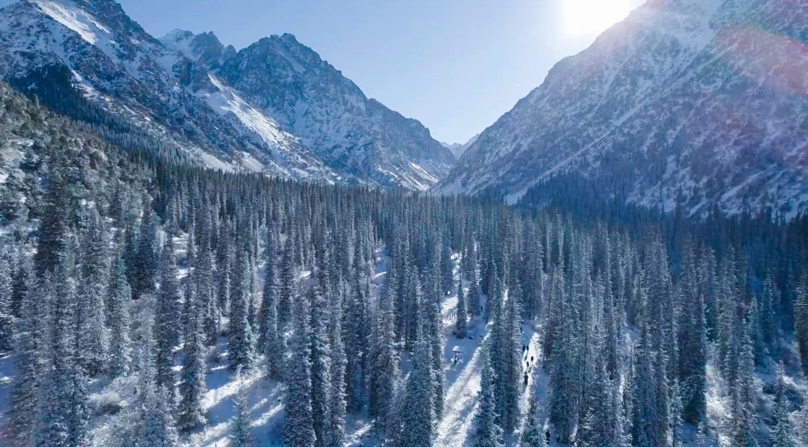 Ala‑Archa valley (winter)